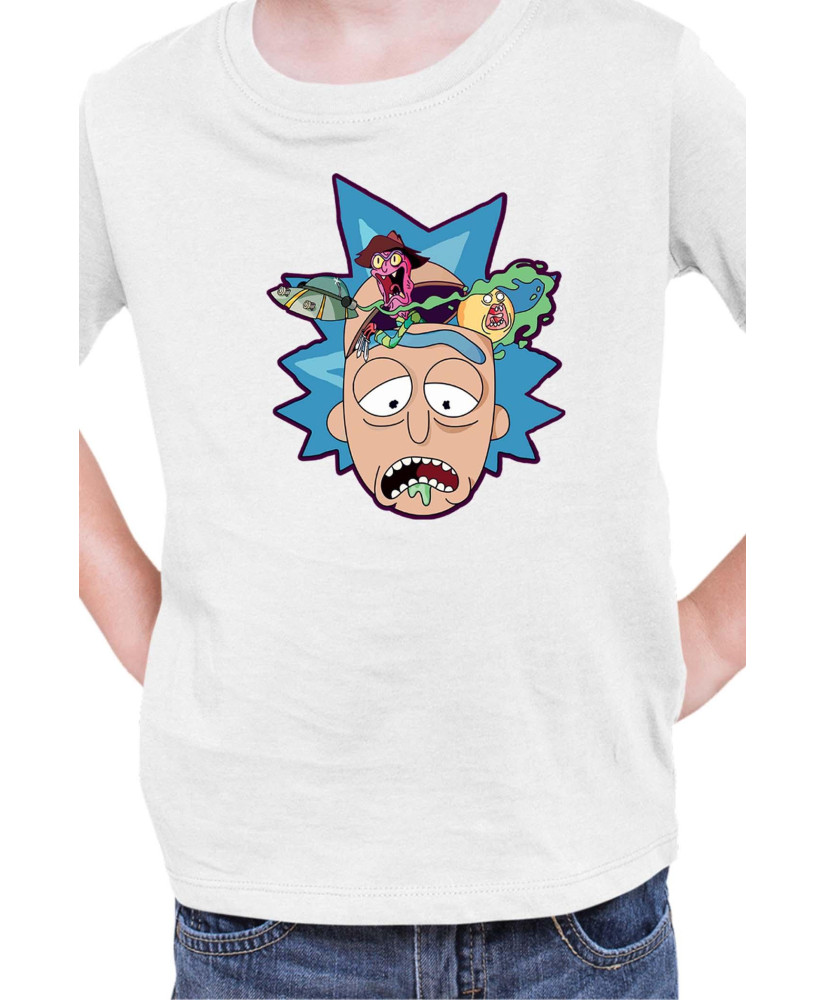 Детска Тениска Rick And Morty Freddy Krueger