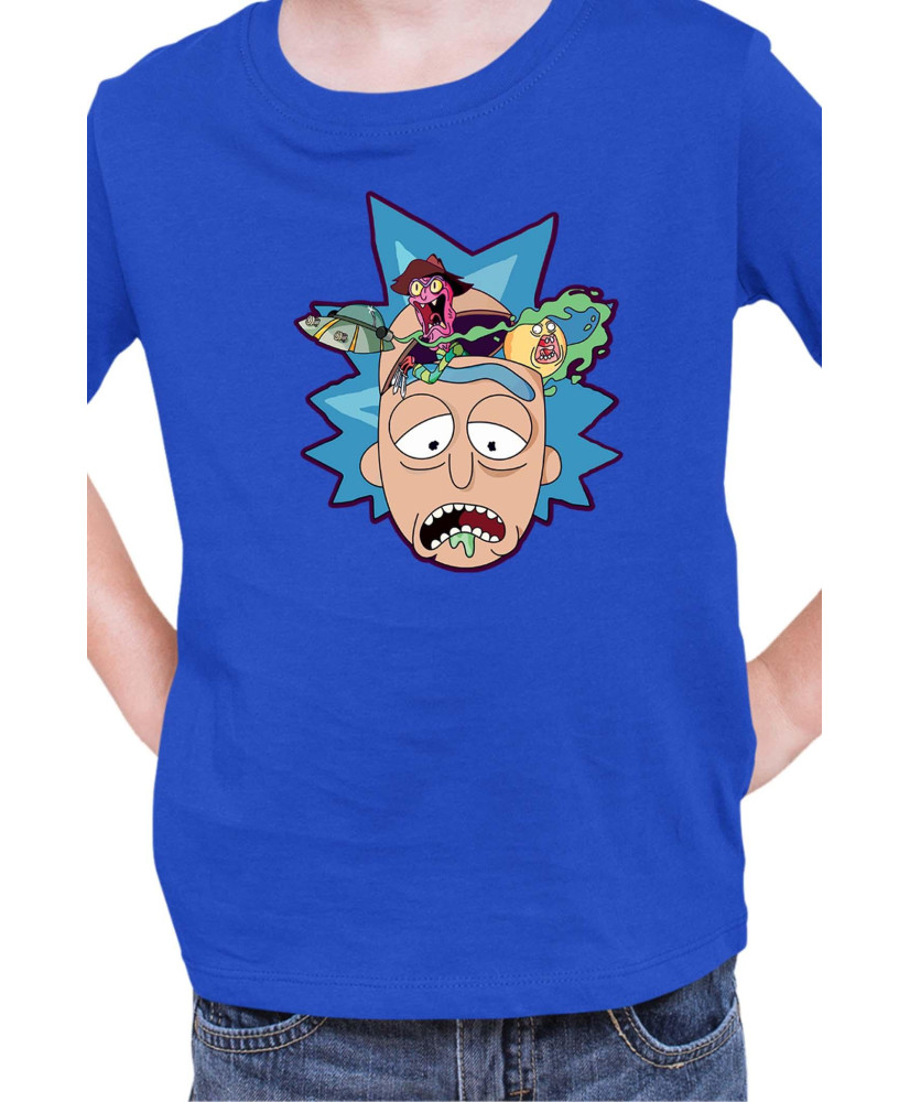 Детска Тениска Rick And Morty Freddy Krueger