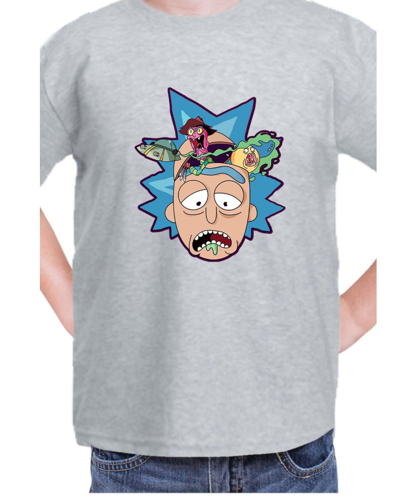 Детска Тениска Rick And Morty Freddy Krueger