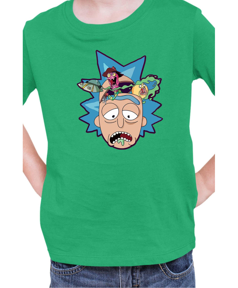 Детска Тениска Rick And Morty Freddy Krueger