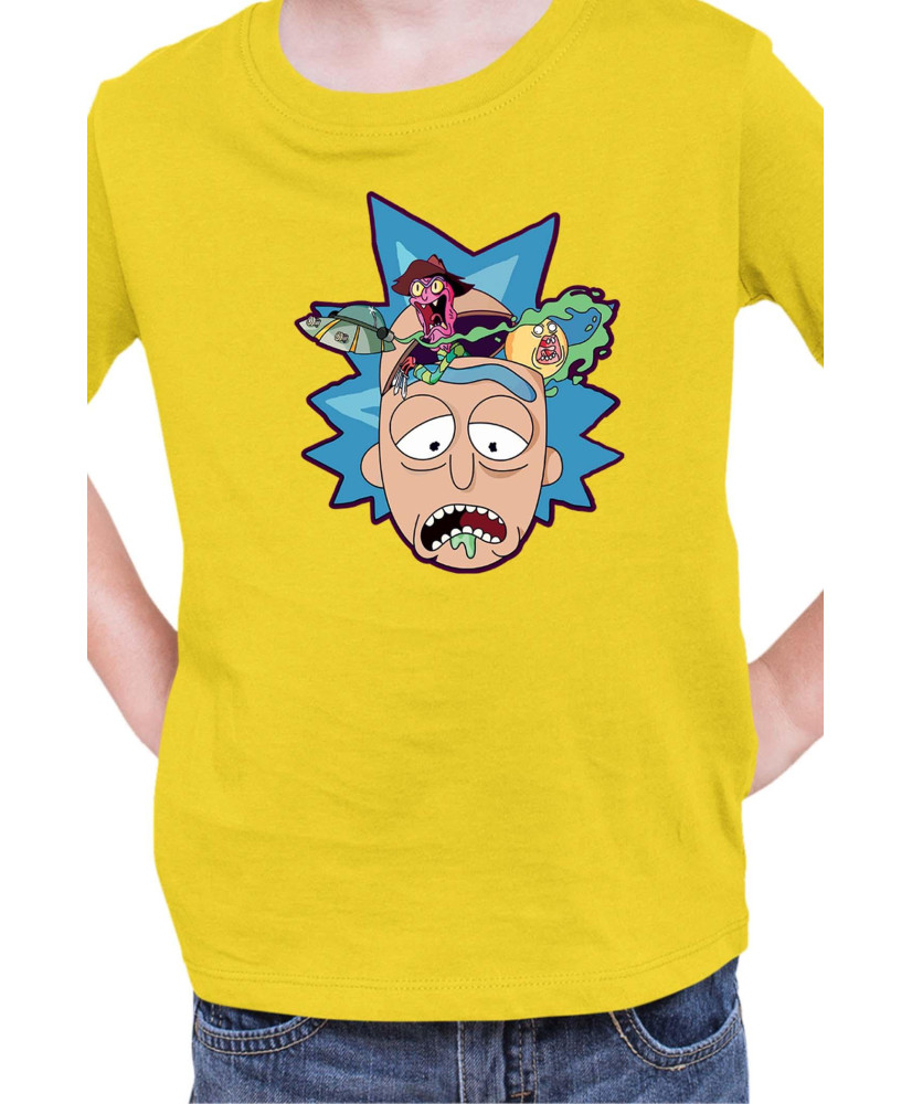 Детска Тениска Rick And Morty Freddy Krueger