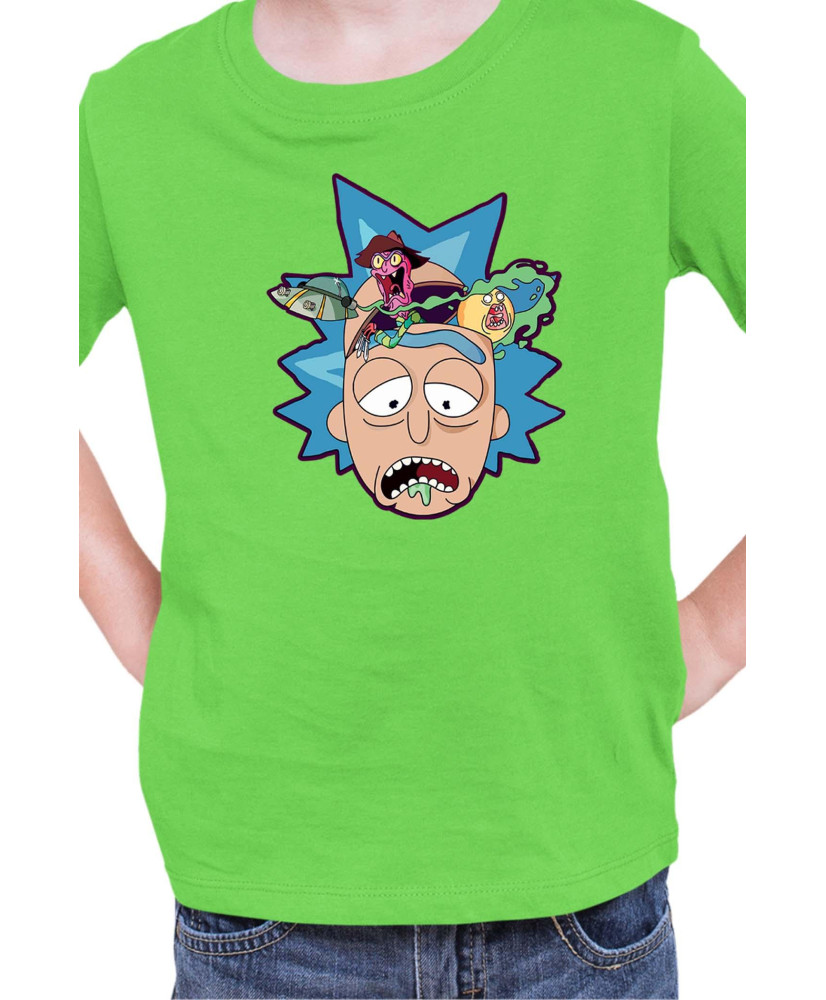Детска Тениска Rick And Morty Freddy Krueger