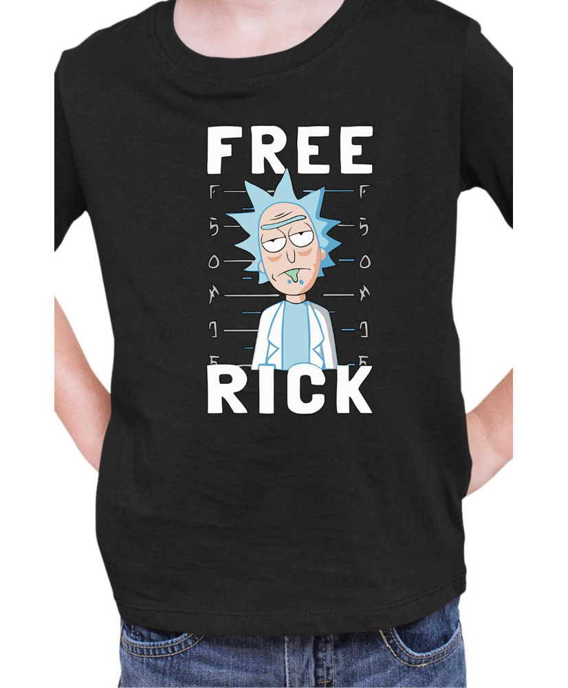Детска Тениска Rick And Morty Free Rick