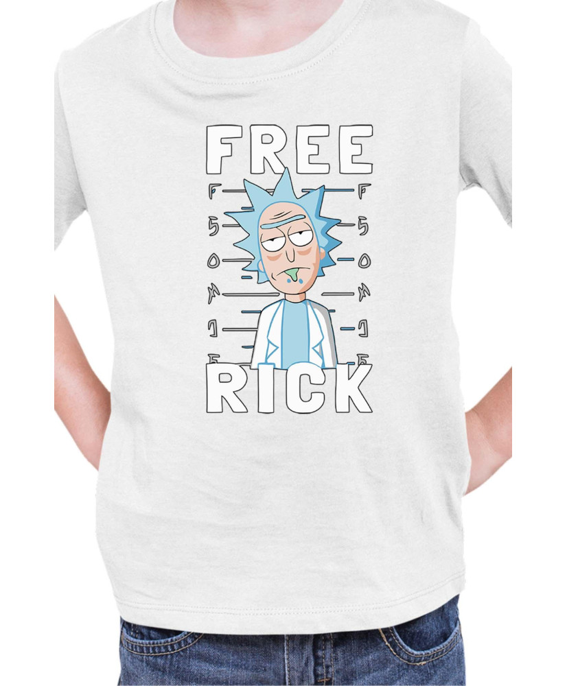 Детска Тениска Rick And Morty Free Rick