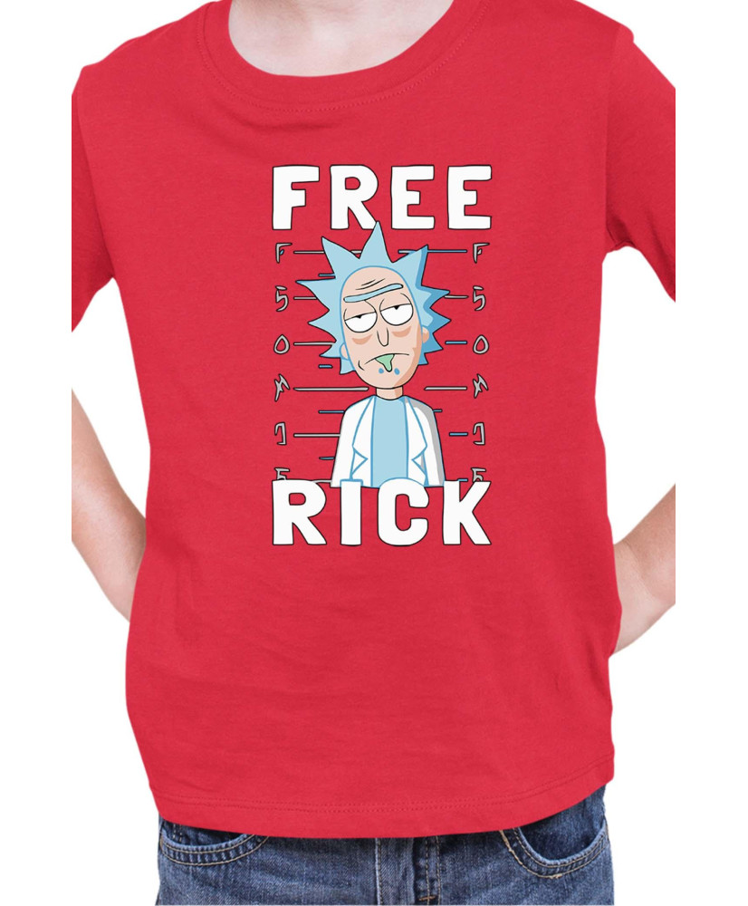Детска Тениска Rick And Morty Free Rick