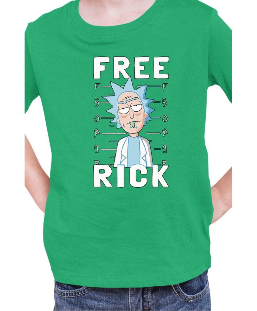 Детска Тениска Rick And Morty Free Rick
