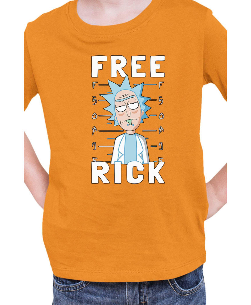 Детска Тениска Rick And Morty Free Rick