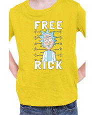 Детска Тениска Rick And Morty Free Rick