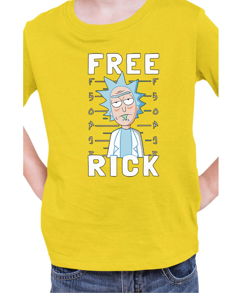 Детска Тениска Rick And Morty Free Rick