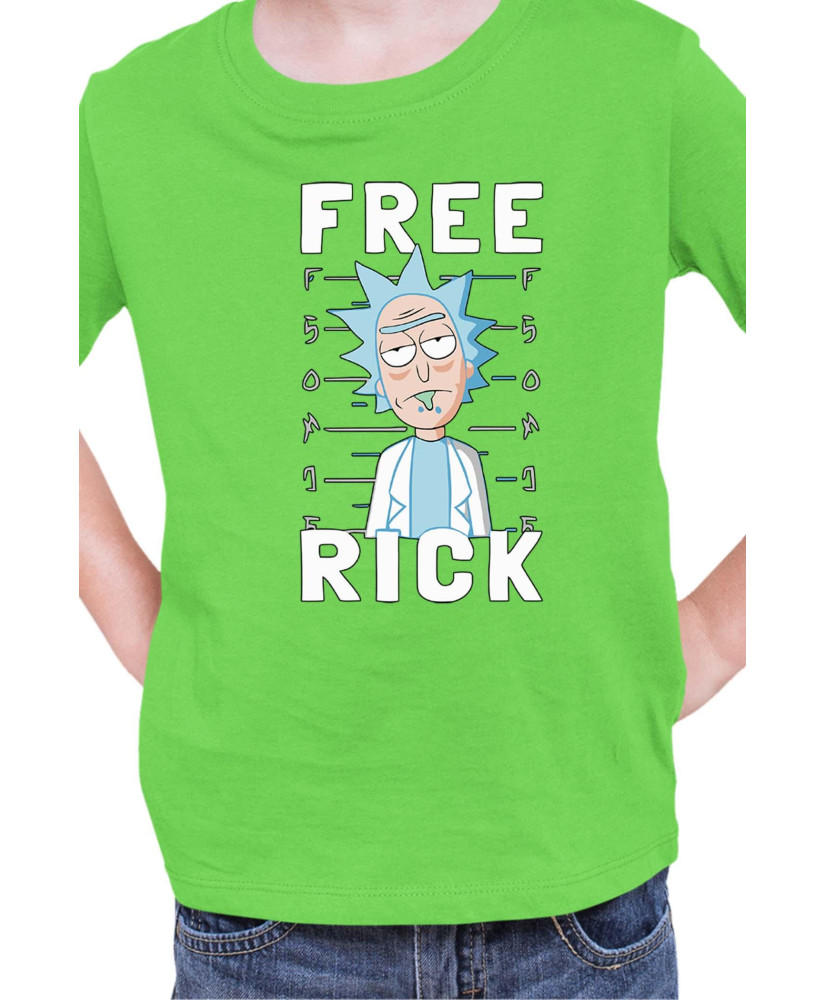 Детска Тениска Rick And Morty Free Rick