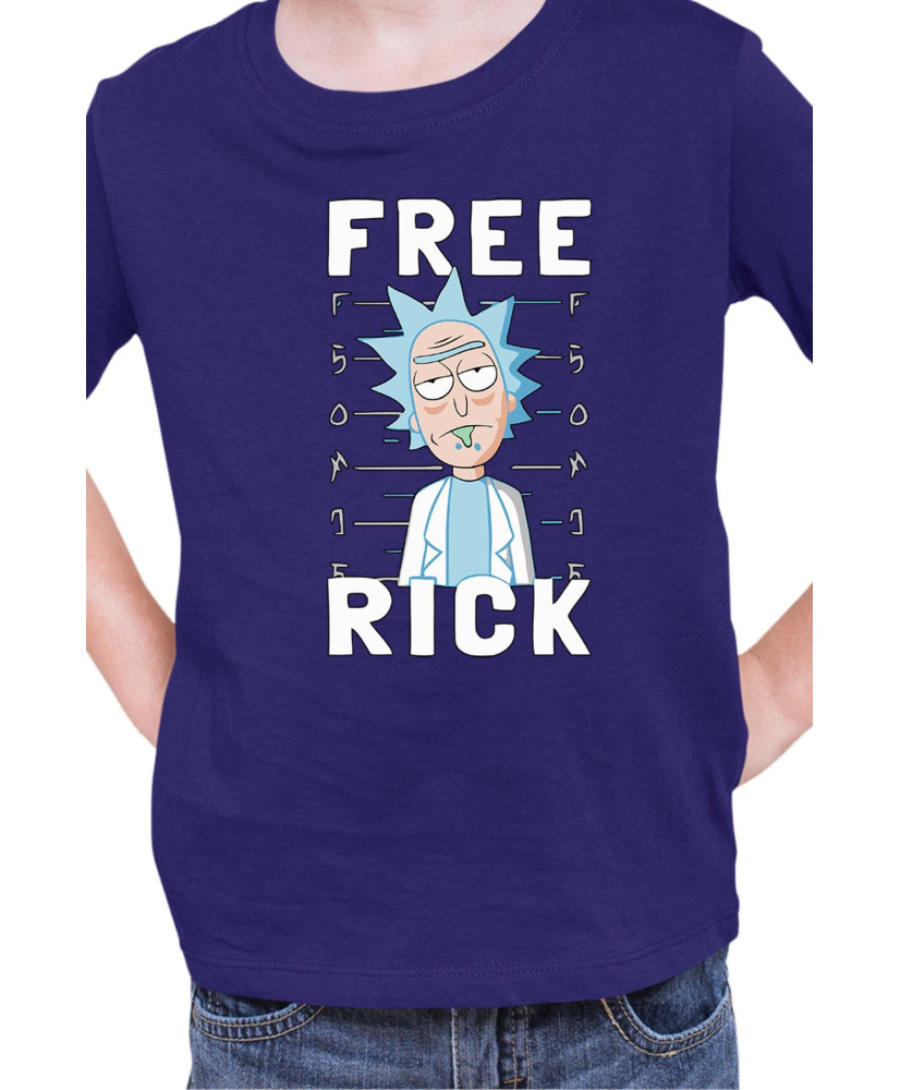 Детска Тениска Rick And Morty Free Rick