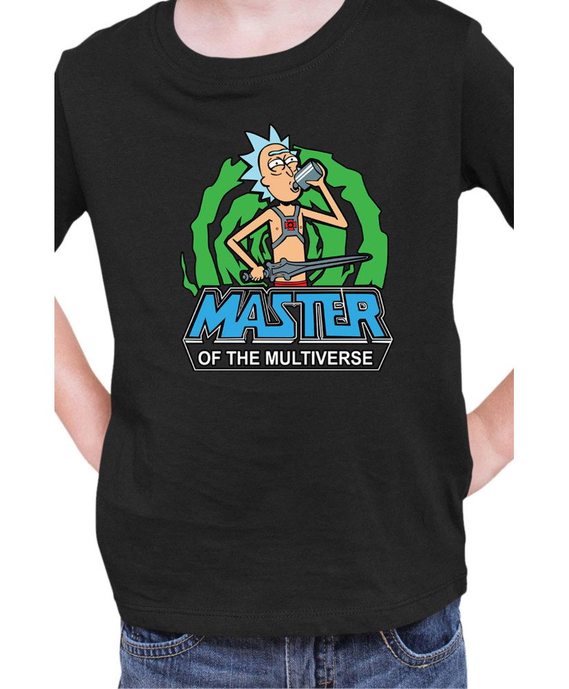 Детска Тениска Rick And Morty Master Of The Multiverse Детска Тениска Rick And Morty Master Of The Multiverse