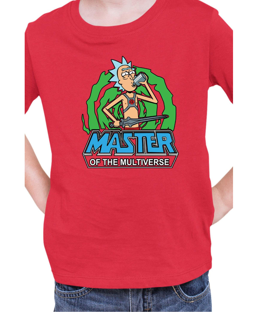 Детска Тениска Rick And Morty Master Of The Multiverse