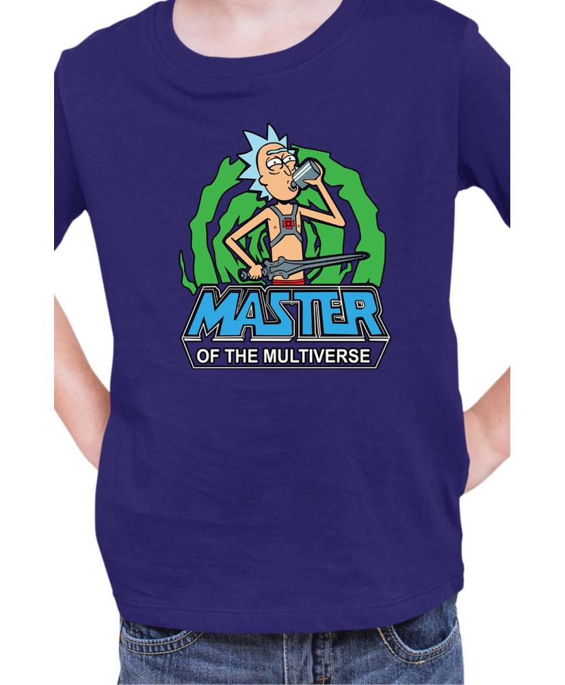 Детска Тениска Rick And Morty Master Of The Multiverse