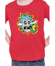 Детска Тениска Rick And Morty Panic Face