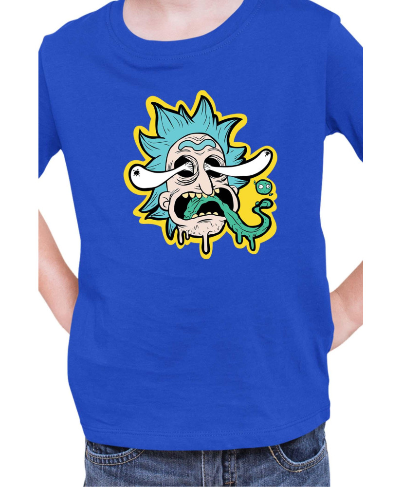 Детска Тениска Rick And Morty Panic Face