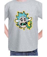 Детска Тениска Rick And Morty Panic Face