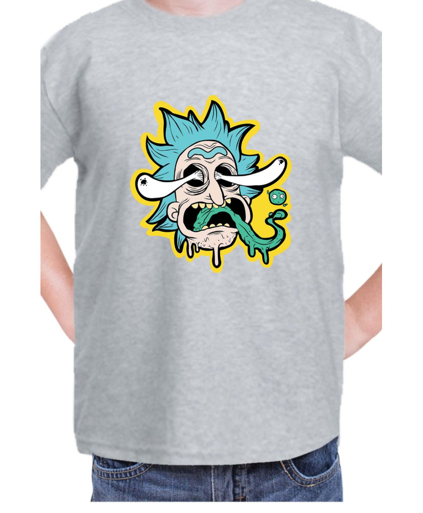 Детска Тениска Rick And Morty Panic Face