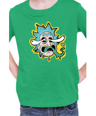Детска Тениска Rick And Morty Panic Face