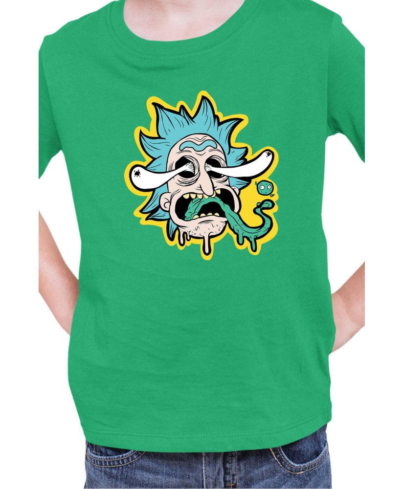 Детска Тениска Rick And Morty Panic Face
