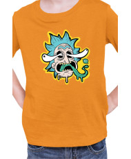 Детска Тениска Rick And Morty Panic Face