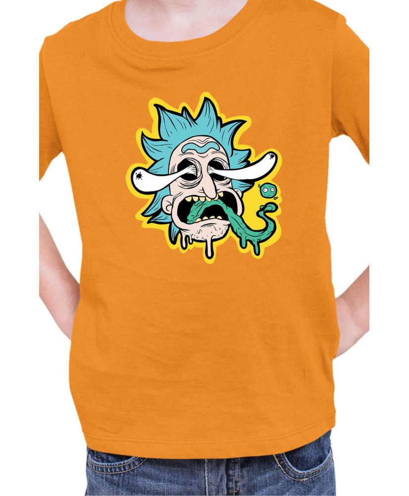 Детска Тениска Rick And Morty Panic Face