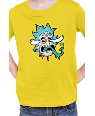 Детска Тениска Rick And Morty Panic Face