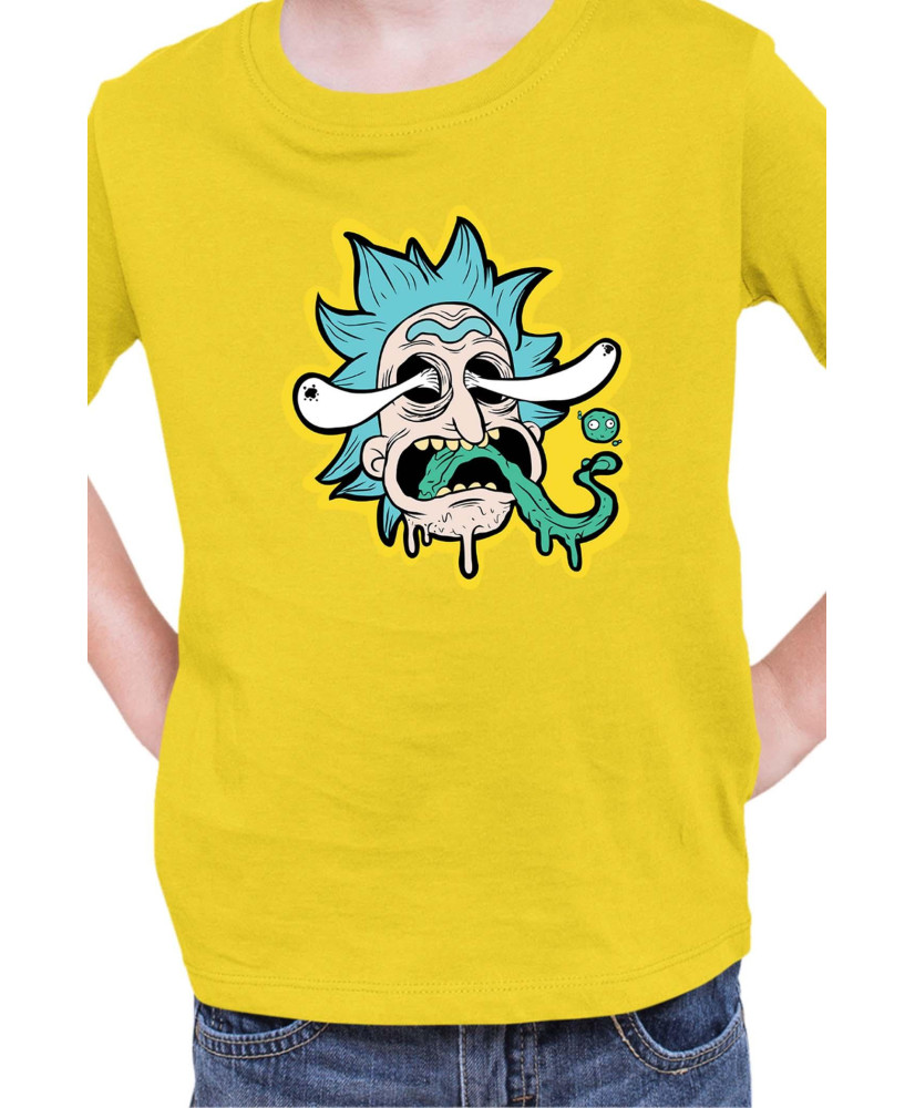 Детска Тениска Rick And Morty Panic Face