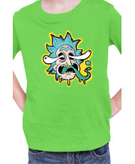 Детска Тениска Rick And Morty Panic Face