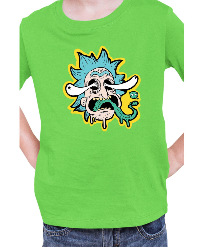 Детска Тениска Rick And Morty Panic Face