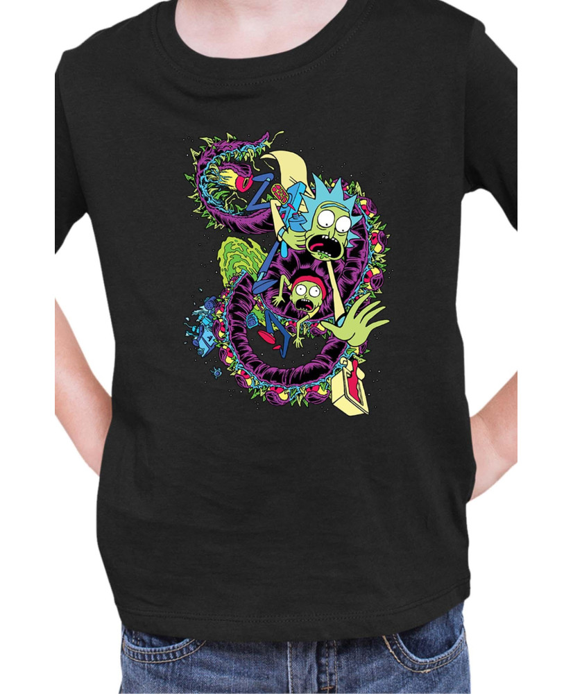 Детска Тениска Rick And Morty Psychedelic