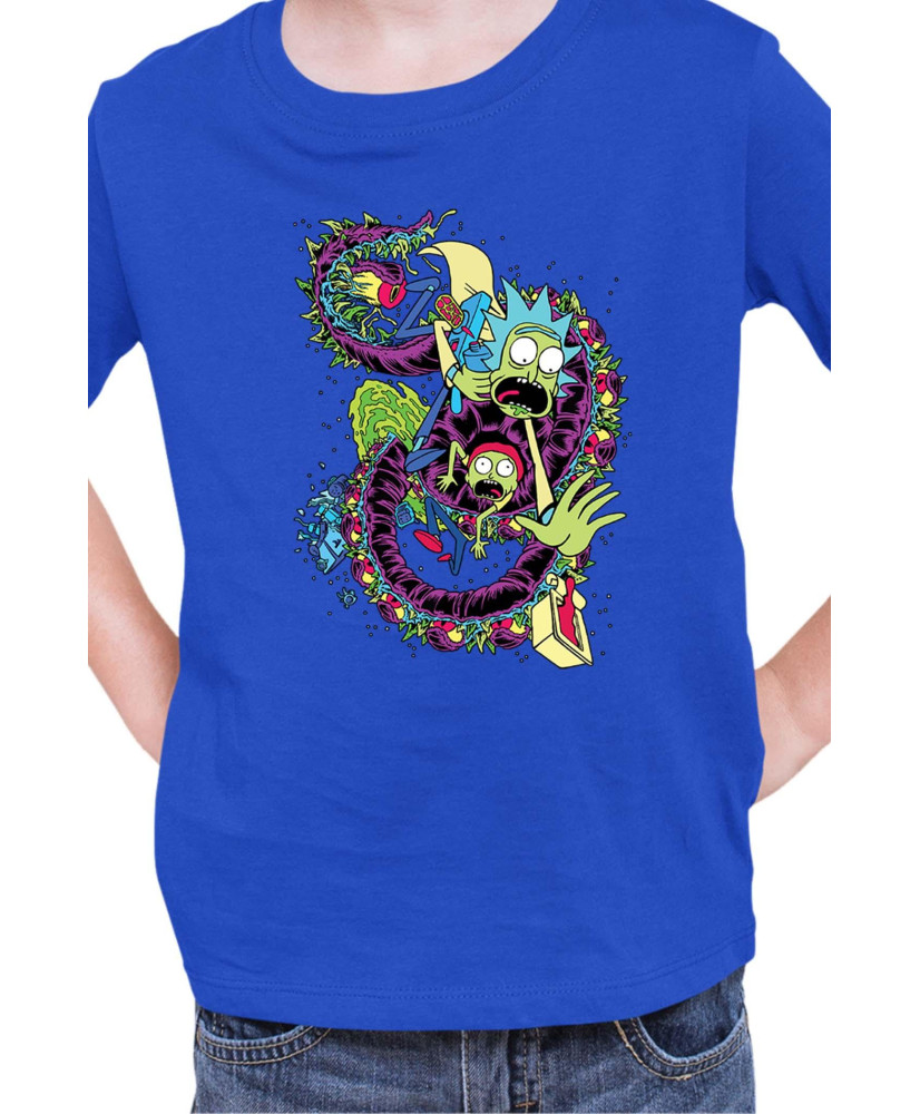 Детска Тениска Rick And Morty Psychedelic