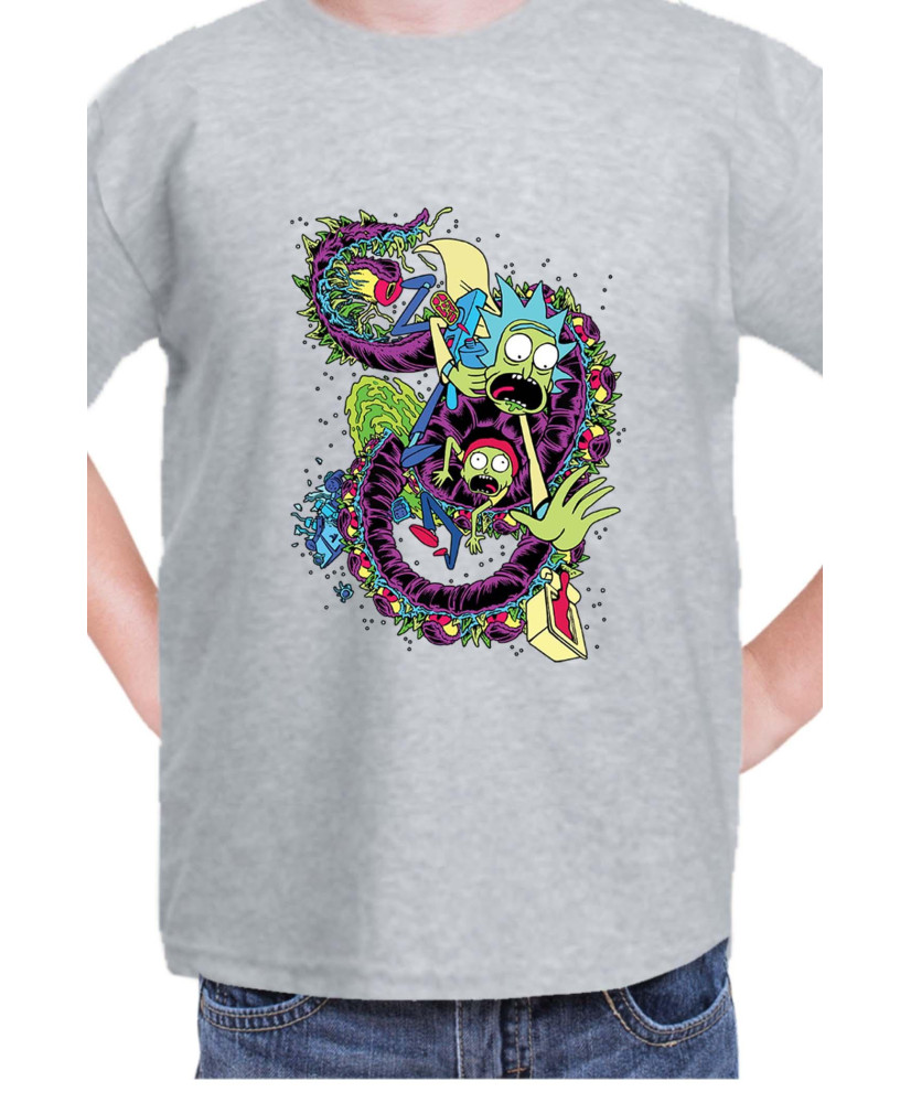 Детска Тениска Rick And Morty Psychedelic