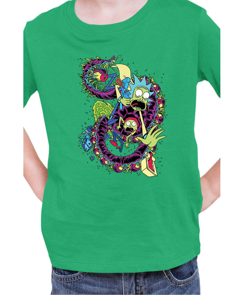 Детска Тениска Rick And Morty Psychedelic