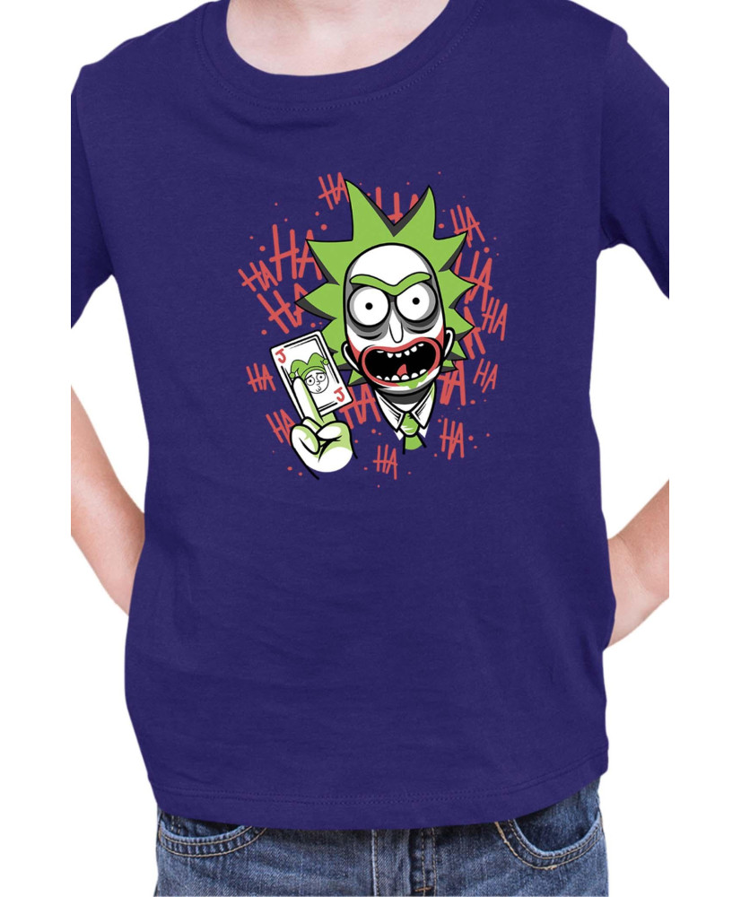 Детска Тениска Rick And Morty Rick Joker