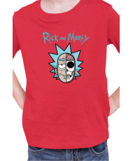 Детска Тениска Rick And Morty Skull
