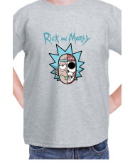 Детска Тениска Rick And Morty Skull