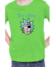 Детска Тениска Rick And Morty Skull