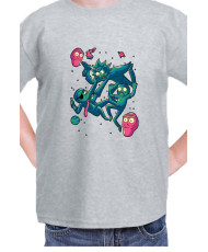 Детска Тениска Rick And Morty Space