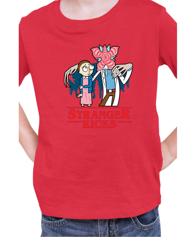Детска Тениска Rick And Morty Stranger Ricks