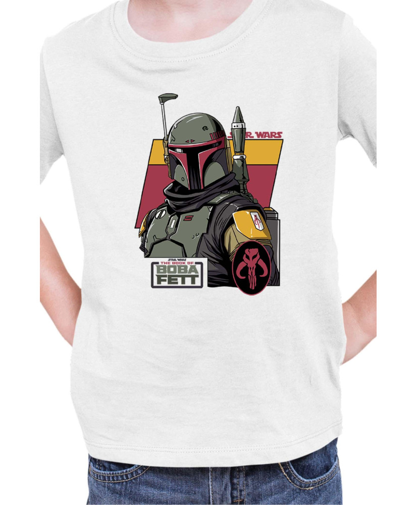 Детска Тениска Star Wars Boba Fett Book