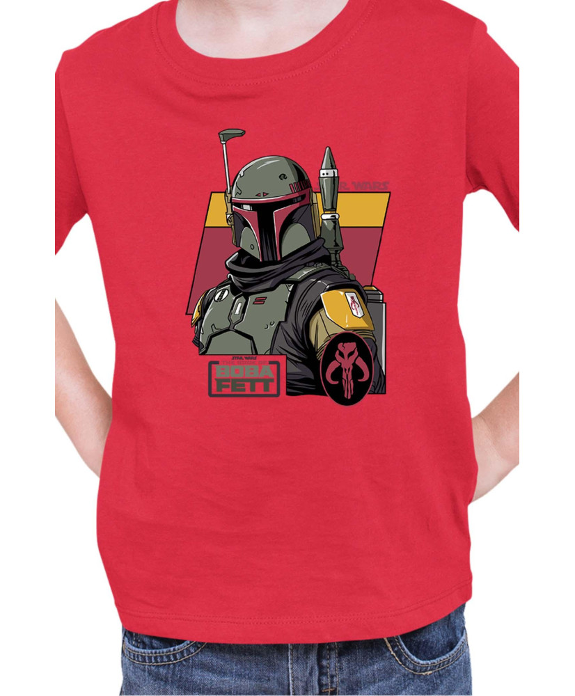 Детска Тениска Star Wars Boba Fett Book