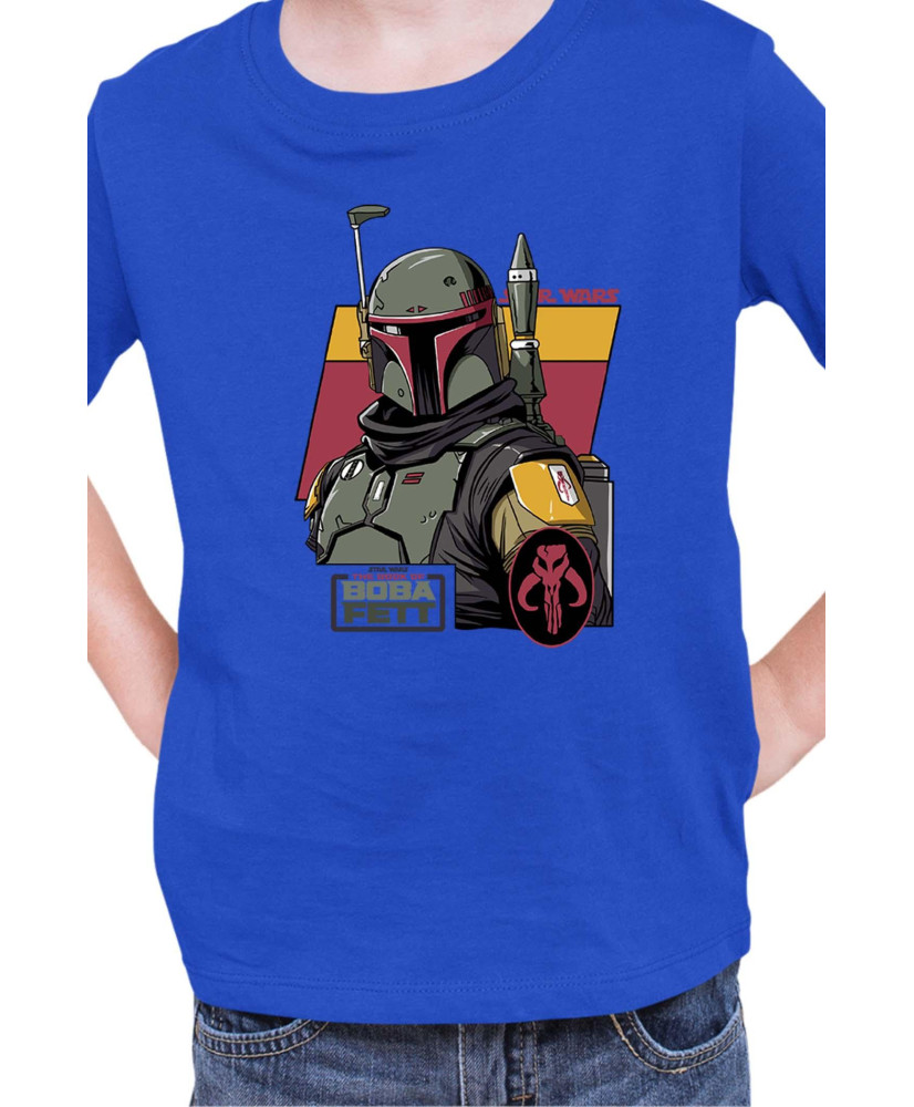 Детска Тениска Star Wars Boba Fett Book