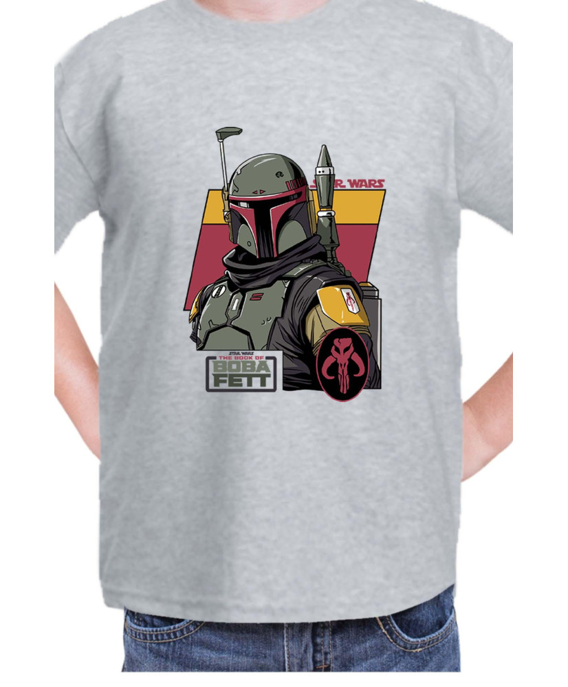 Детска Тениска Star Wars Boba Fett Book