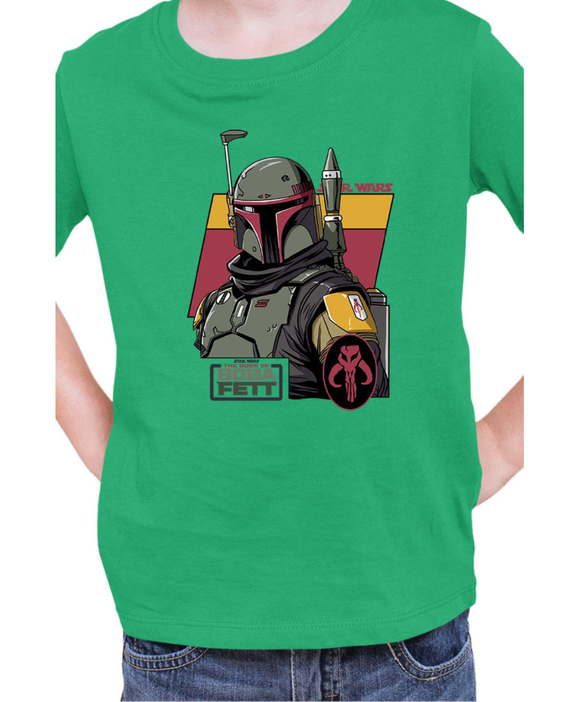 Детска Тениска Star Wars Boba Fett Book