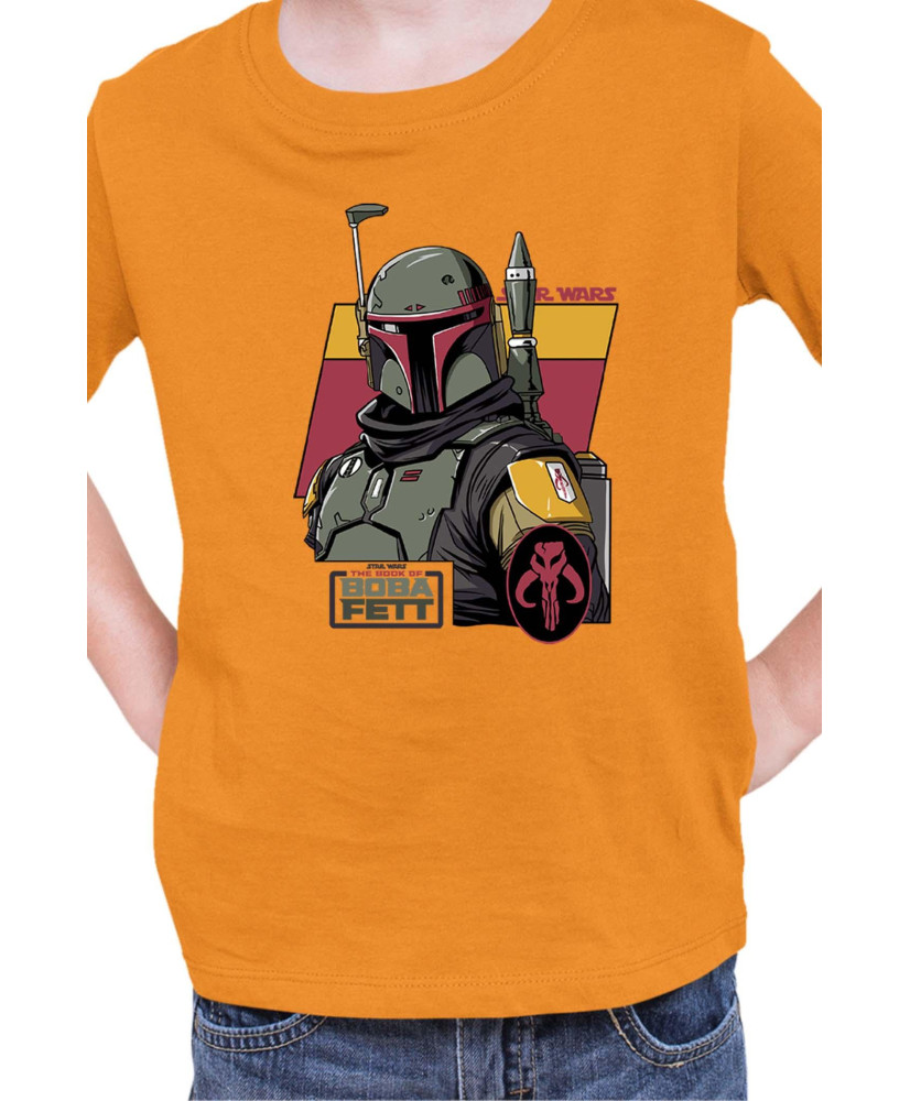 Детска Тениска Star Wars Boba Fett Book