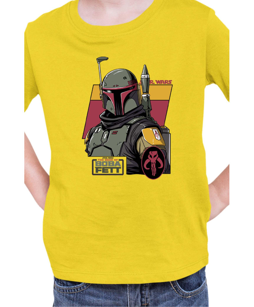 Детска Тениска Star Wars Boba Fett Book