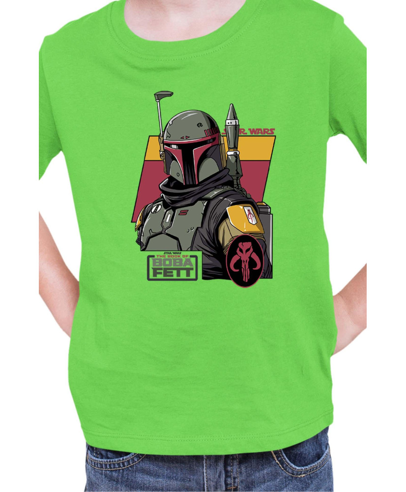 Детска Тениска Star Wars Boba Fett Book