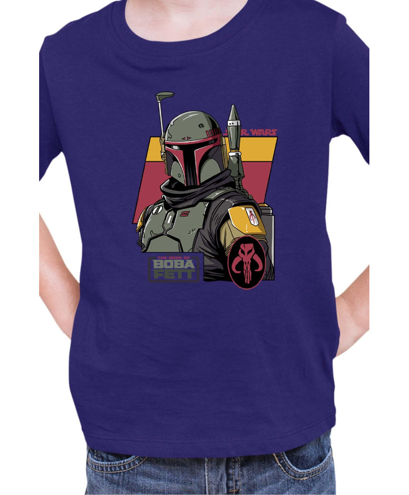 Детска Тениска Star Wars Boba Fett Book