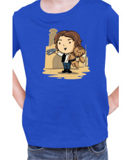 Детска Тениска Star Wars Cute Han Solo Chewbaka